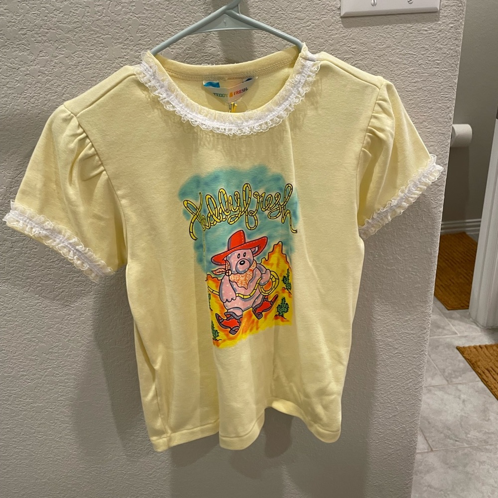 Yellow Teddy Fresh Lasso Tee